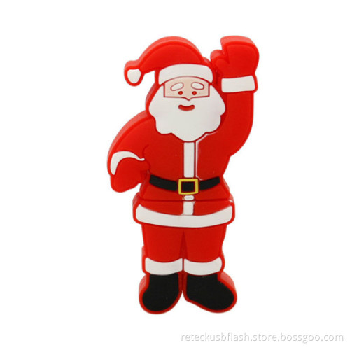 Christmas Santa Clause Shaped USB Flash Drive